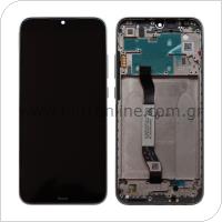 LCD with Middle Plate Xiaomi Redmi Note 8 Moonlight White (Original)
