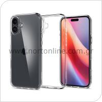 Θήκη TPU & PC Spigen Ultra Hybrid Apple iPhone 16 Διάφανο