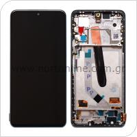 LCD with Touch Screen & Middle Plate Xiaomi Poco F3 5G Blue (Original)