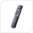 Remote Control Baseus Orange Dot with Laser Pointer & Buttons for Presentations Grey