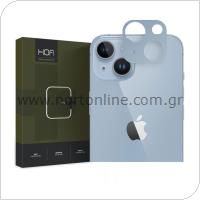 Μεταλλικό Προστατευτικό Κάλυμμα Κάμερας Hofi Alucam Premium Pro+ Apple iPhone 14/ 14 Plus/ 15/ 15 Plus Μπλε