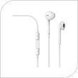 Hands Free Stereo Devia Earpods EM022 3.5mm with Remote & Mic White