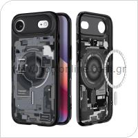 Θήκη TPU & PC Spigen Ultra Hybrid Mag Magsafe Apple iPhone 17 Air Zero One Μαύρο