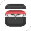 Θήκη Σιλικόνης AhaStyle PT-P2 Apple AirPods Pro DuoTone Μαύρο-Κόκκινο