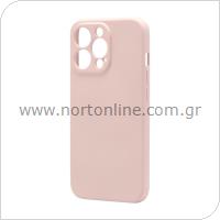 Liquid Silicon inos Apple iPhone 13 Pro L-Cover Salmon Pink