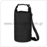 Waterproof Shoulder Bag 10L PVC Black