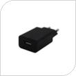 Travel Charger with USB A Output 5W Black (Bulk)