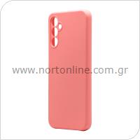 Liquid Silicon inos Samsung A145R Galaxy A14 4G/ A146P Galaxy A14 5G L-Cover Pink