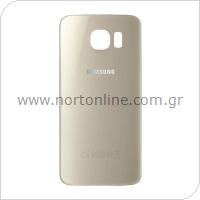 Καπάκι Μπαταρίας Samsung G925 Galaxy S6 Edge Χρυσό (OEM)