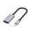 Hub Adapter USB C Maxlifte MXHC-01 to HDMI 4K 60Hz Black