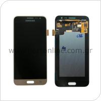 LCD with Touch Screen Samsung J320F Galaxy J3 (2016) Gold (Original)