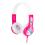 Wired Stereo Headphones Buddyphones Discover for Kids Pink