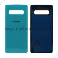Battery Cover Samsung G973F Galaxy S10 Green (OEM)