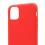 Θήκη Soft TPU inos Apple iPhone 11 S-Cover Κόκκινο