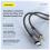 Καλώδιο Ήχου Foneng BM31 Metal Lightning σε 3.5mm 1m Μαύρο