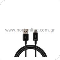 USB 2.0 Cable Samsung ECB-DU5ABE USB A to Micro USB 1m Black (Bulk)