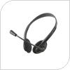 Ενσύρματα Ακουστικά Κεφαλής Trust Primo II Μαύρο