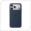Θήκη Silicon με MagSafe Apple MGFP4 iPhone 17 Pro Max Σκούρο Μπλε