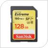 Κάρτα μνήμης SDXC C10 UHS-I  SanDisk Extreme 150MB/s 128GB