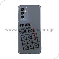 Θήκη TPU inos Samsung M236B Galaxy M23 5G Art Theme Think out of the box
