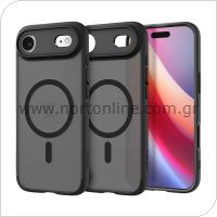 Θήκη TPU & PC Spigen Ultra Hybrid Mag Magsafe Apple iPhone 17 Air Frost Μαύρο