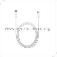 Καλώδιο USB 2.0 LG EAD63849203 USB A σε USB C 1m Λευκό (Ασυσκεύαστο)