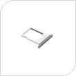 Βάση Κάρτας Sim Apple iPhone 7 Λευκό (OEM)