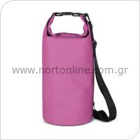 Waterproof Shoulder Bag 10L PVC Pink