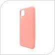 Liquid Silicon inos Huawei P40 Lite L-Cover Salmon Pink
