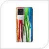 TPU inos Xiaomi Poco F4 5G Art Theme Vertical Watercolor