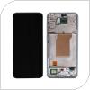 Οθόνη με Touch Screen & Μπροστινή Πρόσοψη Samsung A356B Galaxy A35 5G Μπλε (Original)