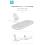 Wireless Magnetic Charging Pad - Holder 3in1 Devia EA220 15W for Apple Airpods, iPhone & iWatch Smart White