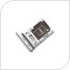 Βάση Κάρτας Sim & SD Samsung A546B Galaxy A54 5G Λευκό (Original)
