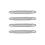 Airbag Bumper Strip Car Tool Baseus CRFZT-A02 Clear (4 pcs)