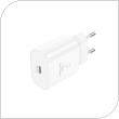 Travel Fast Charger Foneng EU51 with Output USB C GaN 25W 3A White