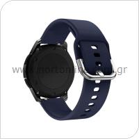 Universal Λουράκι για Smartwatch 22mm Μπλε (Ασυσκεύαστο)