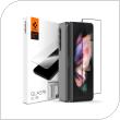 Tempered Glass Full Face Spigen Glas.tR Slim FC & Hinge Film Samsung F926B Galaxy Z Fold 3 5G Black (1 pc)