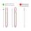 Premium Silicone Holder Ahastyle PT112 for Apple Pencil 1 & 2 Pink