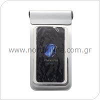 Waterproof Bag Devia Strong  for Smartphones 3,8'' - 5.8'' Silver