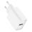 Travel Charger inos with USB A Output 18W White & Lightning Cable 1m White