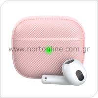 Θήκη Σιλικόνης AhaStyle PT177 Apple AirPods 3 Premium Ροζ