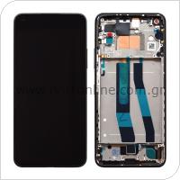 LCD with Touch Screen & Middle Plate Xiaomi Mi 11  Lite 4G Black (Original)