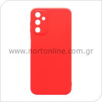 Θήκη Soft TPU inos Samsung A145R Galaxy A14/ A146P Galaxy A14 5G S-Cover Κόκκινο