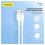 USB 2.0 Cable Foneng XS01 USB A to USB C 3A 1m White