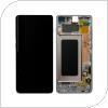 LCD with Touch Screen & Front Cover Samsung G975F Galaxy S10 Plus White (Original)