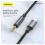 Καλώδιο Ήχου Foneng BM31 Metal Lightning σε 3.5mm 1m Μαύρο