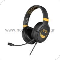 Ενσύρματα Ακουστικά Κεφαλής OTL DC Comic Batman Pro G1 Gaming Μαύρο