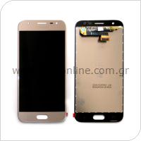 LCD with Touch Screen Samsung J330F Galaxy J3 (2017)  Gold (Original)