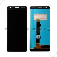 LCD with Touch Screen Nokia 3.1 Black (OEM)