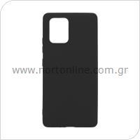 Θήκη Soft TPU inos Samsung G770F Galaxy S10 Lite S-Cover Μαύρο